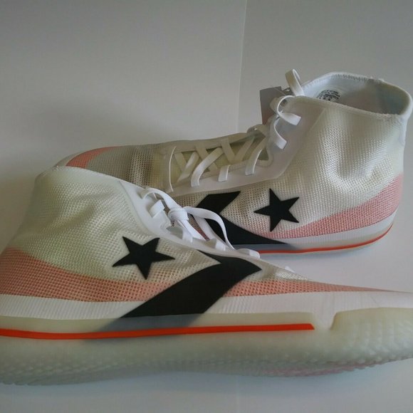 Converse All Star Pro BB Hi Size 18 White Bold Man - Picture 3 of 11